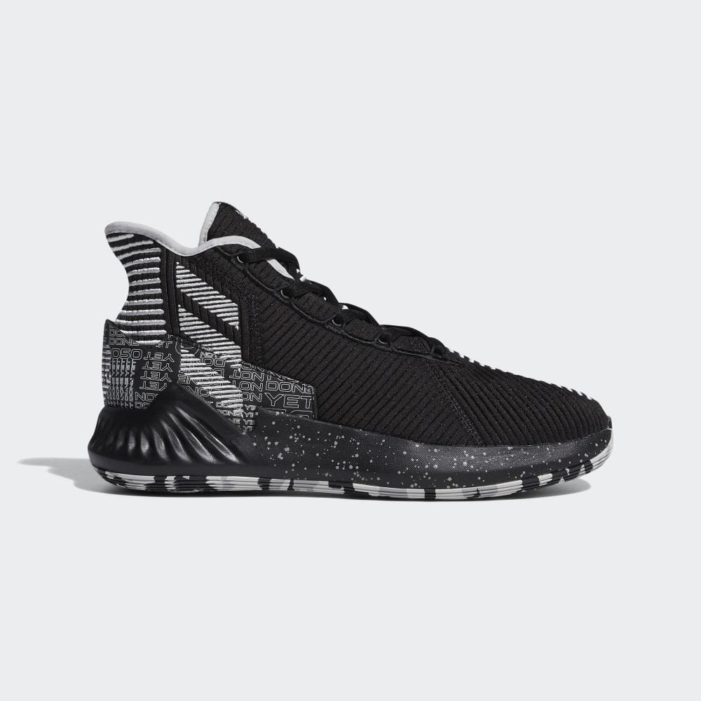 Adidasi Baschet Adidas D Rose 9 Barbati Romania - Negrii/Argintii Metal/Gri FU7913